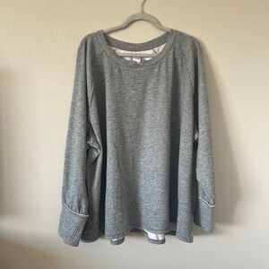 Le Verde | Gray Crewneck